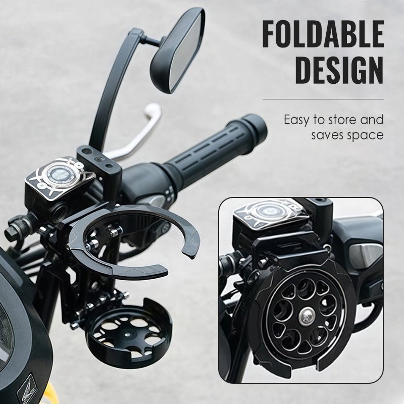 Foldable Cycling Bottle Holder – Compact Anti-Drop Bike Cup Cage