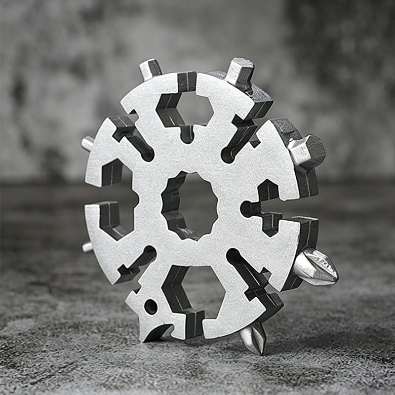 20-in-1 Snowflake Multi-Tool – Pocket Tool for Quick Everyday Fixes - Image 3