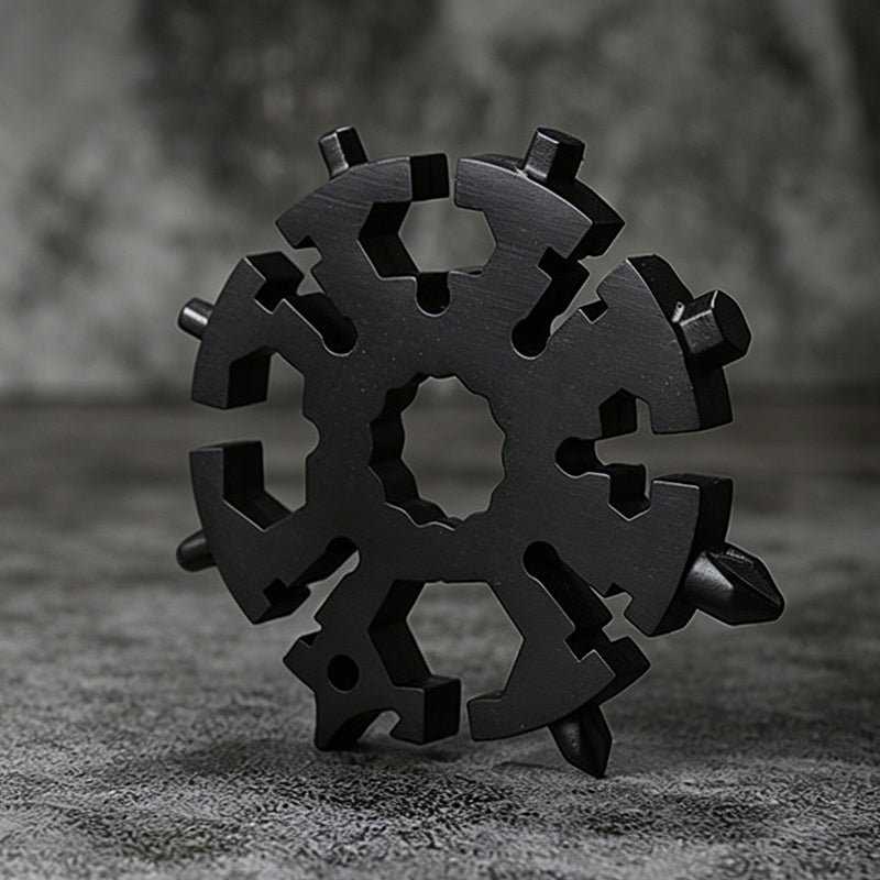 20-in-1 Snowflake Multi-Tool – Pocket Tool for Quick Everyday Fixes - Image 2