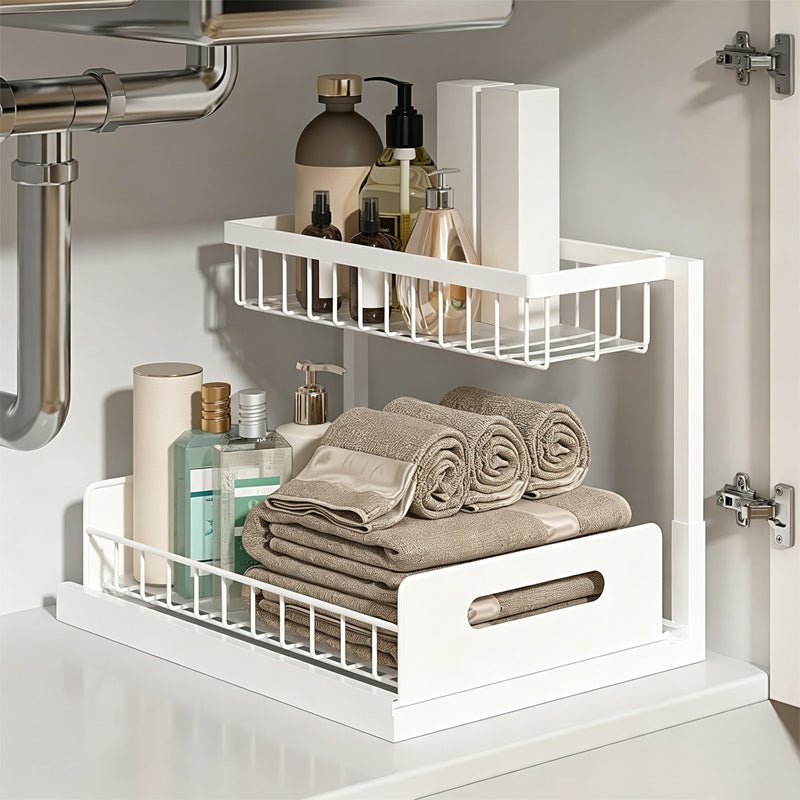 2-Tier Carbon Steel Organizer - Image 2