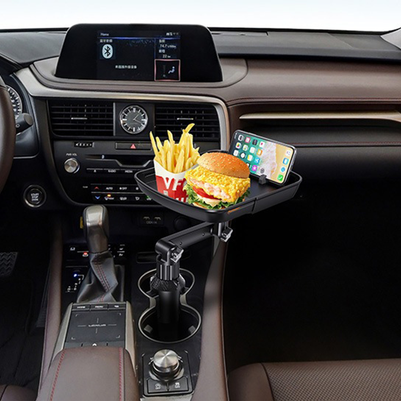 360° Rotating Car Food Tray & Phone Holder - Image 2