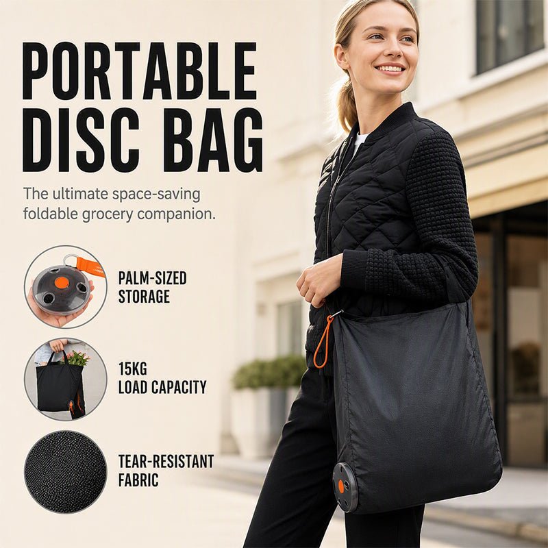 Roll-Up Shopping Bag – Twist storage, 15kg load & palm-sized - Image 3