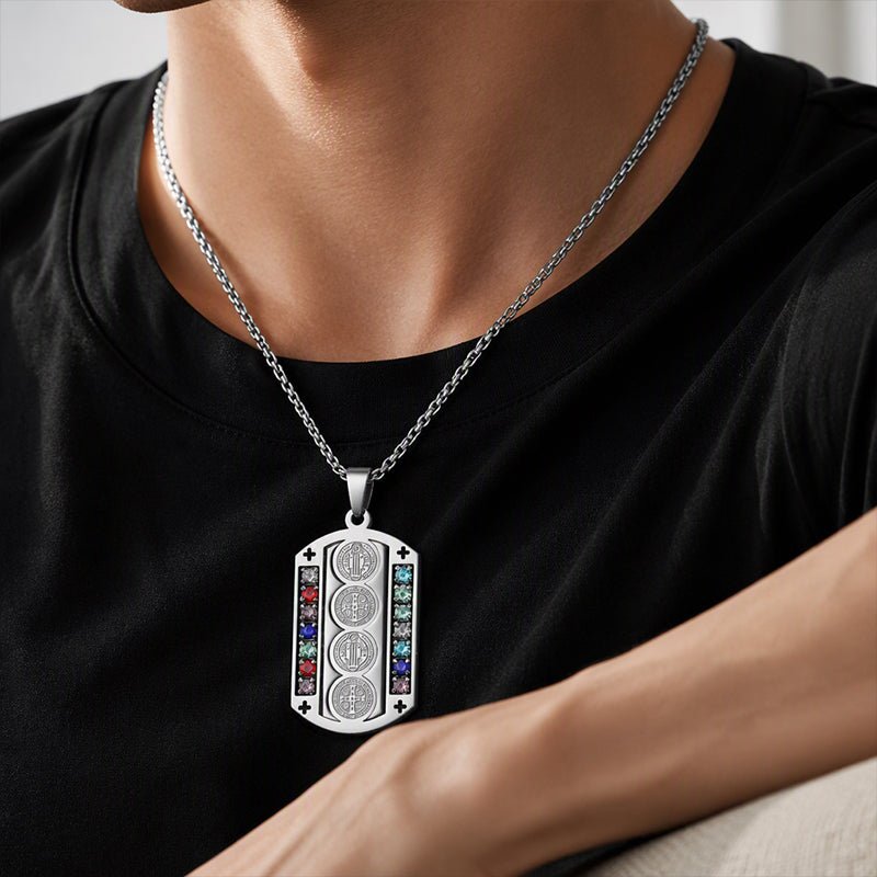 Men's Protective Pendant – Bold design & meaningful style