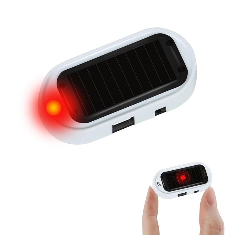 Stop Car Break‐Ins! Solar Flashing LED Light Scares Thieves Away