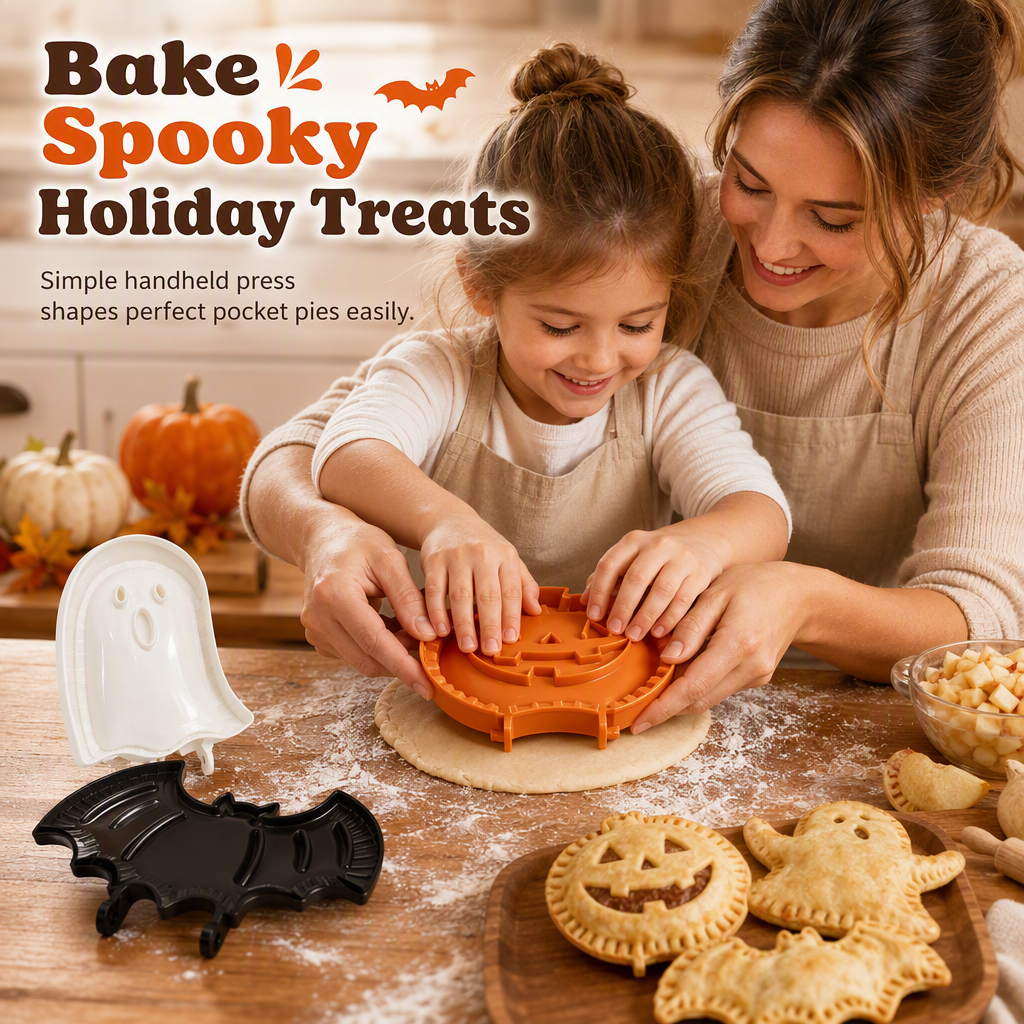 Halloween Pumpkin Ghost and Bat Shaped Candy Plates PP Plastic Fruit Trays and Decorative Snack Dishes - Image 3