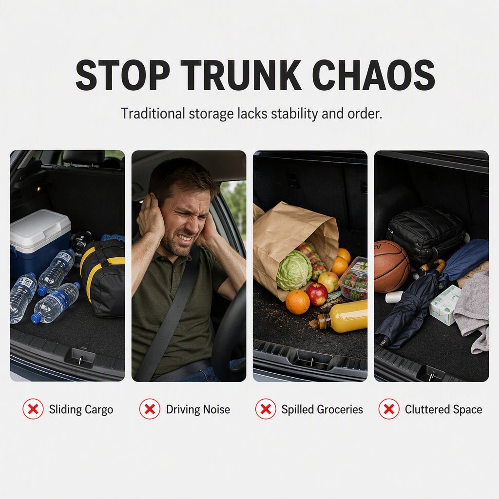 Universal Car Trunk Cargo Net - Image 2