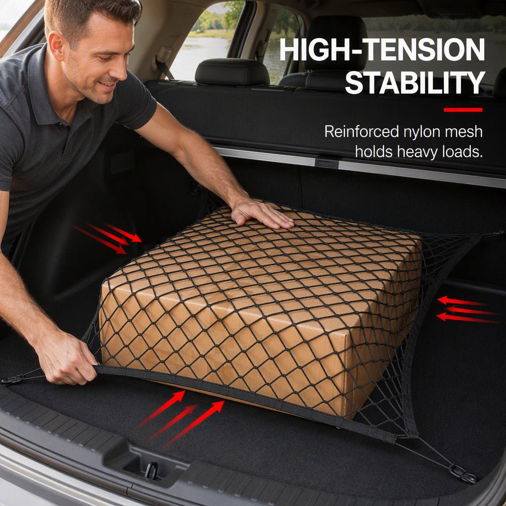Universal Car Trunk Cargo Net - Image 3