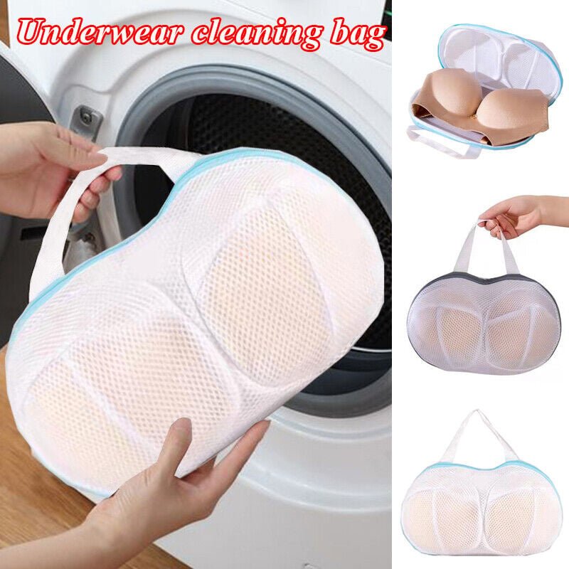 Mesh Bra Laundry Bags – Shape Retention, Fine Mesh, Dual Zipper