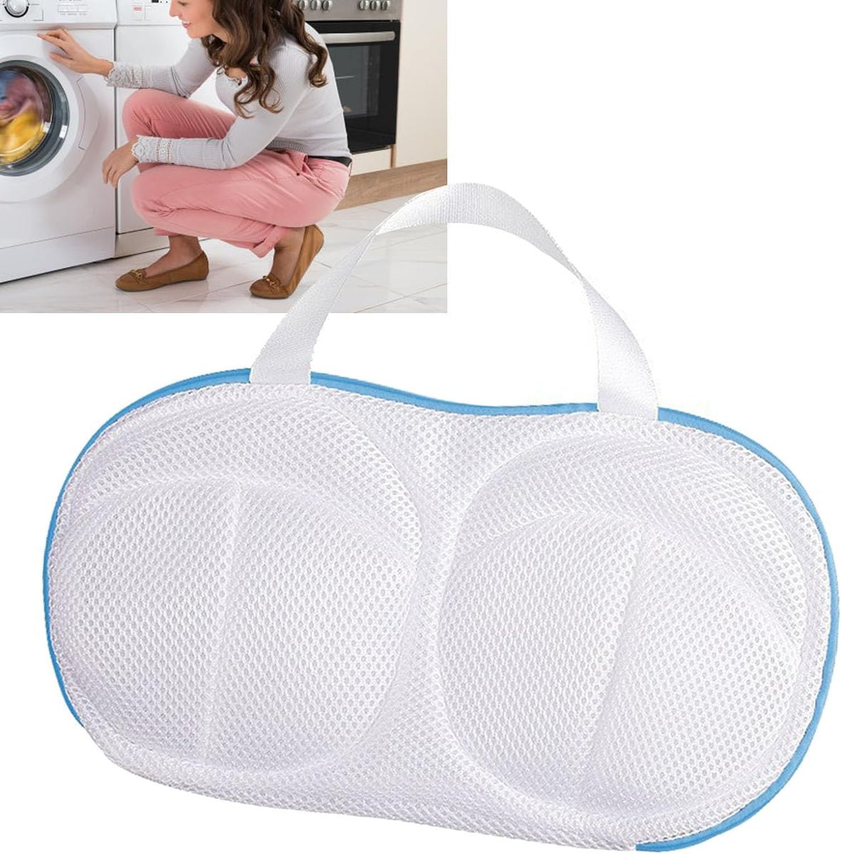 Mesh Bra Laundry Bags – Shape Retention, Fine Mesh, Dual Zipper - Image 3
