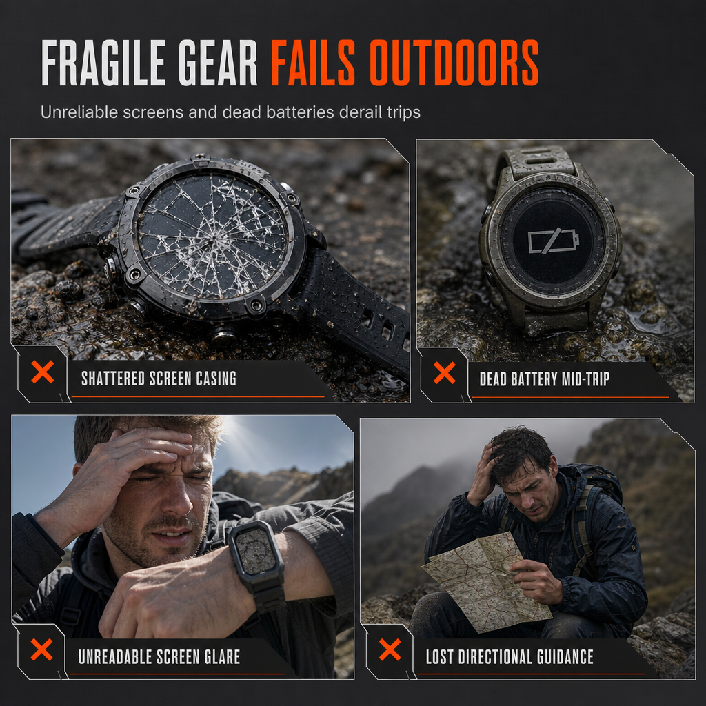 Rugged Smart Watch with Bluetooth Call & Health Monitor - Image 2