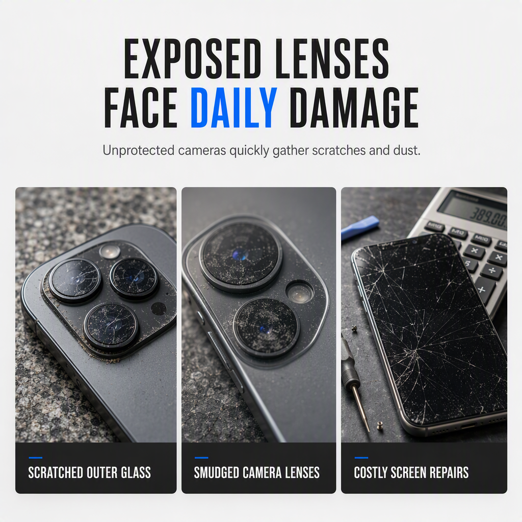 Metal Camera Lens Armor Protector - Image 2