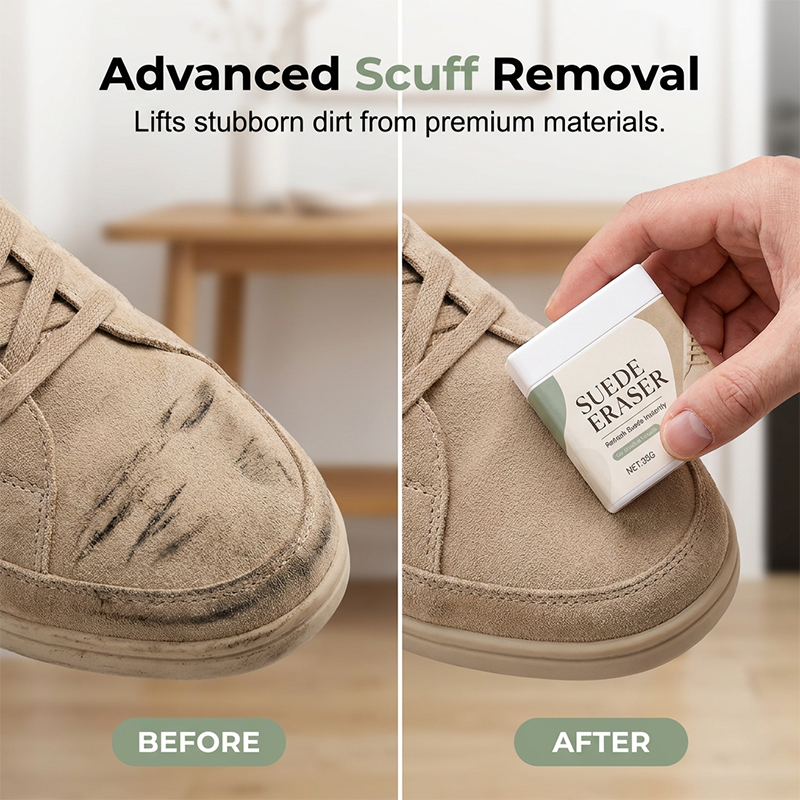 Suede Eraser Cleaner – waterless, removes scuffs & dirt from suede, nubuck, shoes & bags. Quick & easy - Image 3