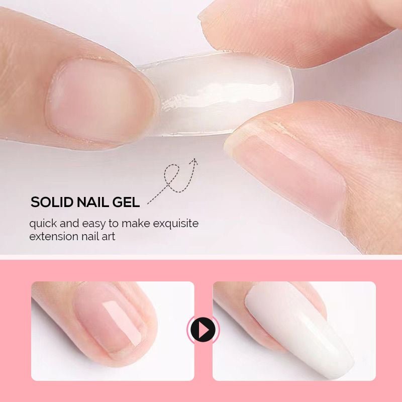 Solid Nail Extension Builder Gel — Non-Flowing, Easy to Use - Image 2