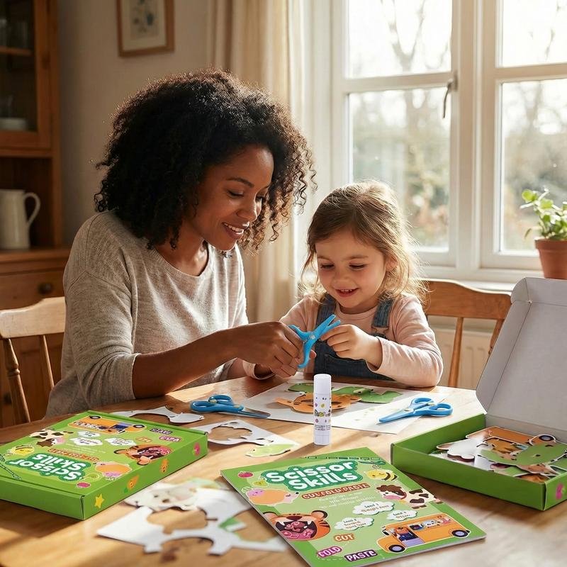 Kids Scissor Skills Activity Book Set - Image 3