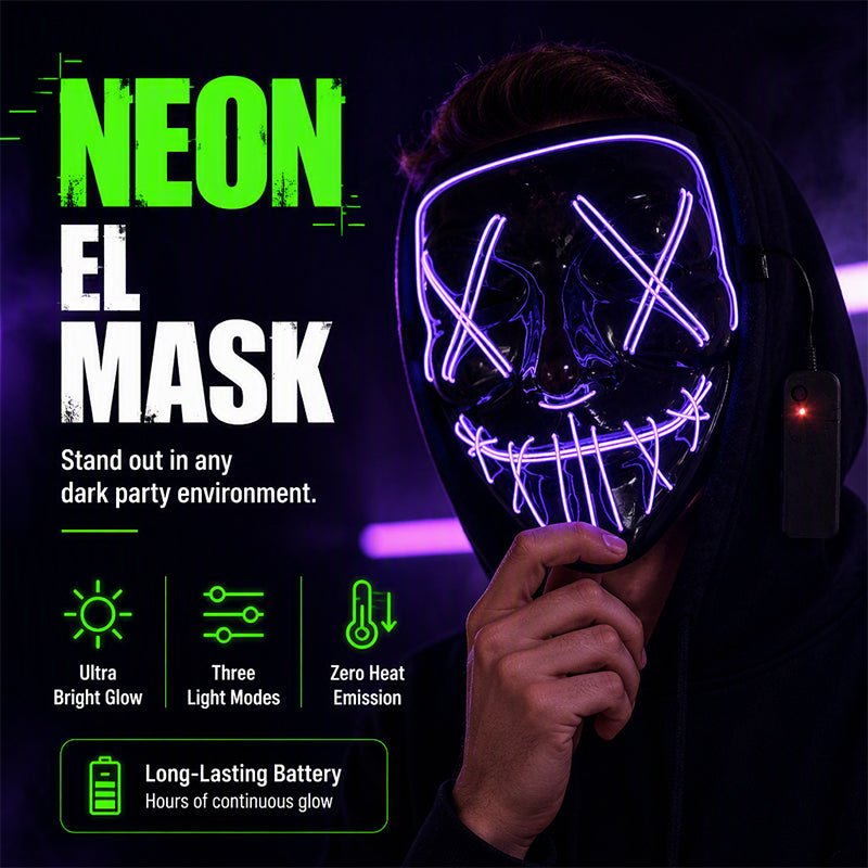 Halloween LED Glowing Mask